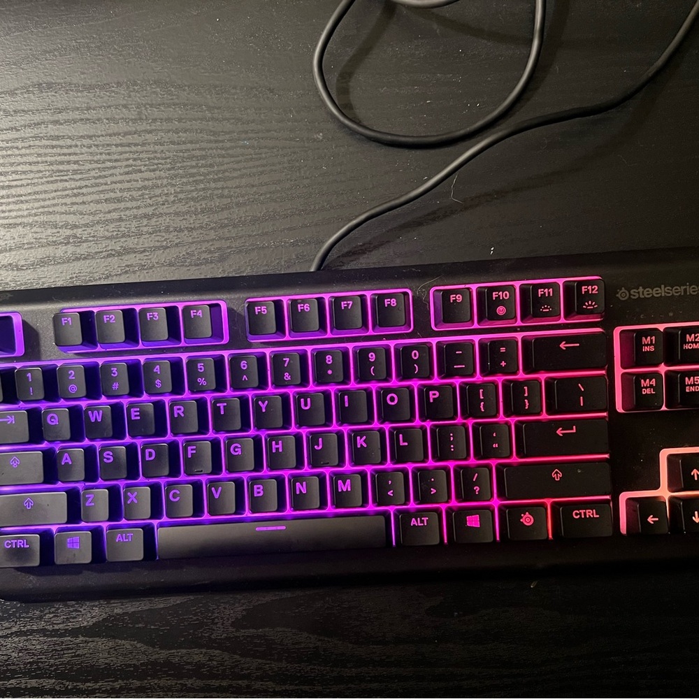 Gaming Keyboard LED steel series